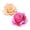 light pink, light orange, variant on Rose Flower Hair Clips Elegant Hairpins Floral Brooches Pin Boho Hair Clip Rose Hair Accessories for Women Girls Lady Bridal, 10 cm, Orange 1Pack