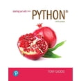 thumbnail image 1 of Pre-Owned Starting Out with Python [RENTAL EDITION], 9780135929032, 0135929032, Paperback, 5 edition, 1 of 1