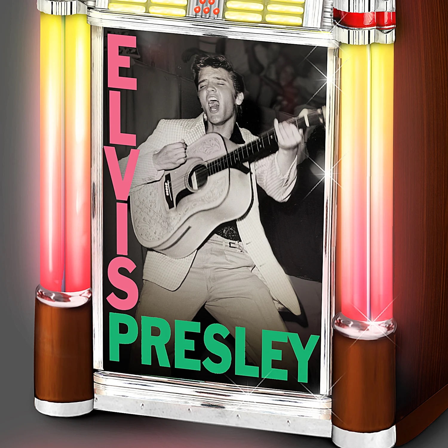 ミュージック満様ELVIS PRESLEY纏め商品 Elvis Presley Retro Inspired Tabletop Jukebox Sculpture