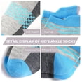 thumbnail image 5 of Kids Socks Boys Sock 12 Pairs Ankle Athletic Short Low Cut Socks for Boys Kids Girls 1-14 Years, 5 of 7