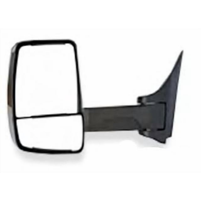 Velvac Exterior Mirror Glass 716105 Replacement For 2020XG Mirror Models; Left Side; Manual; Convex Glass; Single; With Heat Glass