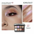 thumbnail image 2 of GIRLCULT Hallucination Eyeshadow Palette, 8 Color Eye Shadow Pan, Matte & Shimmer Makeup Palette for Smokey, Bold, or Natural Looks, 2 of 6