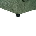 thumbnail image 6 of Christopher Knight Home 98.5" Curved Contemporary 3-Seat Sofa with Upholstered Plush Seating, Green, 6 of 10
