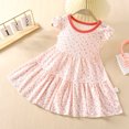 thumbnail image 4 of Robes Décontractées Extensibles pour Filles Tout-Petits Taille 4-5T, 4 of 4