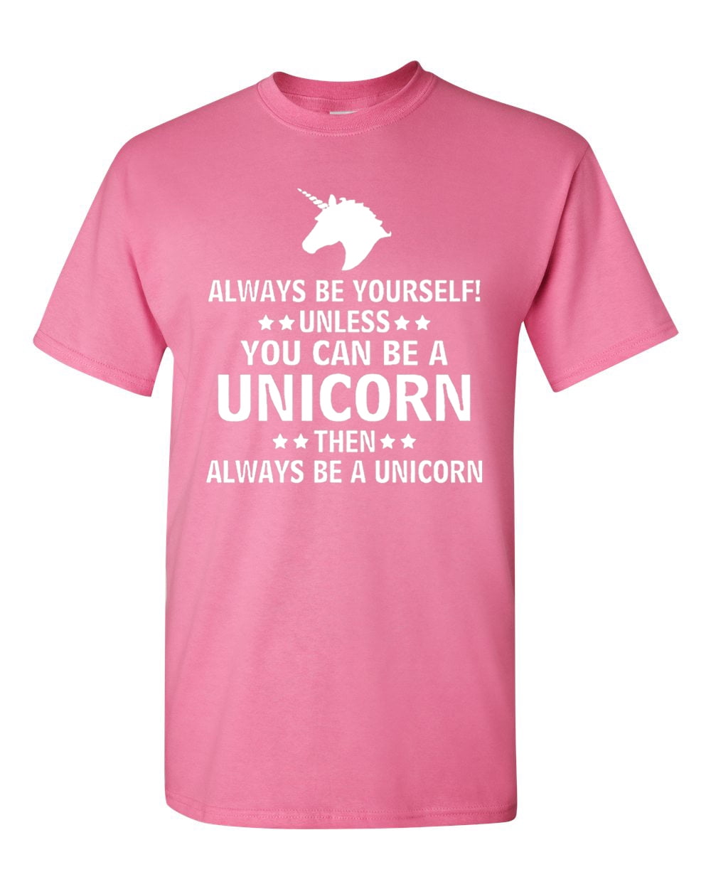 Funny Girls /& Boys Kids T-Shirt Always Be Yourself Unless You Can Be A Unicorn