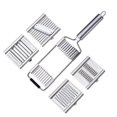 thumbnail image 1 of Stainless Steel Hand Guard Vegetable Potato Radish Fries Multi-Function Grater Slicer Vegetable Cutter, 1 of 5