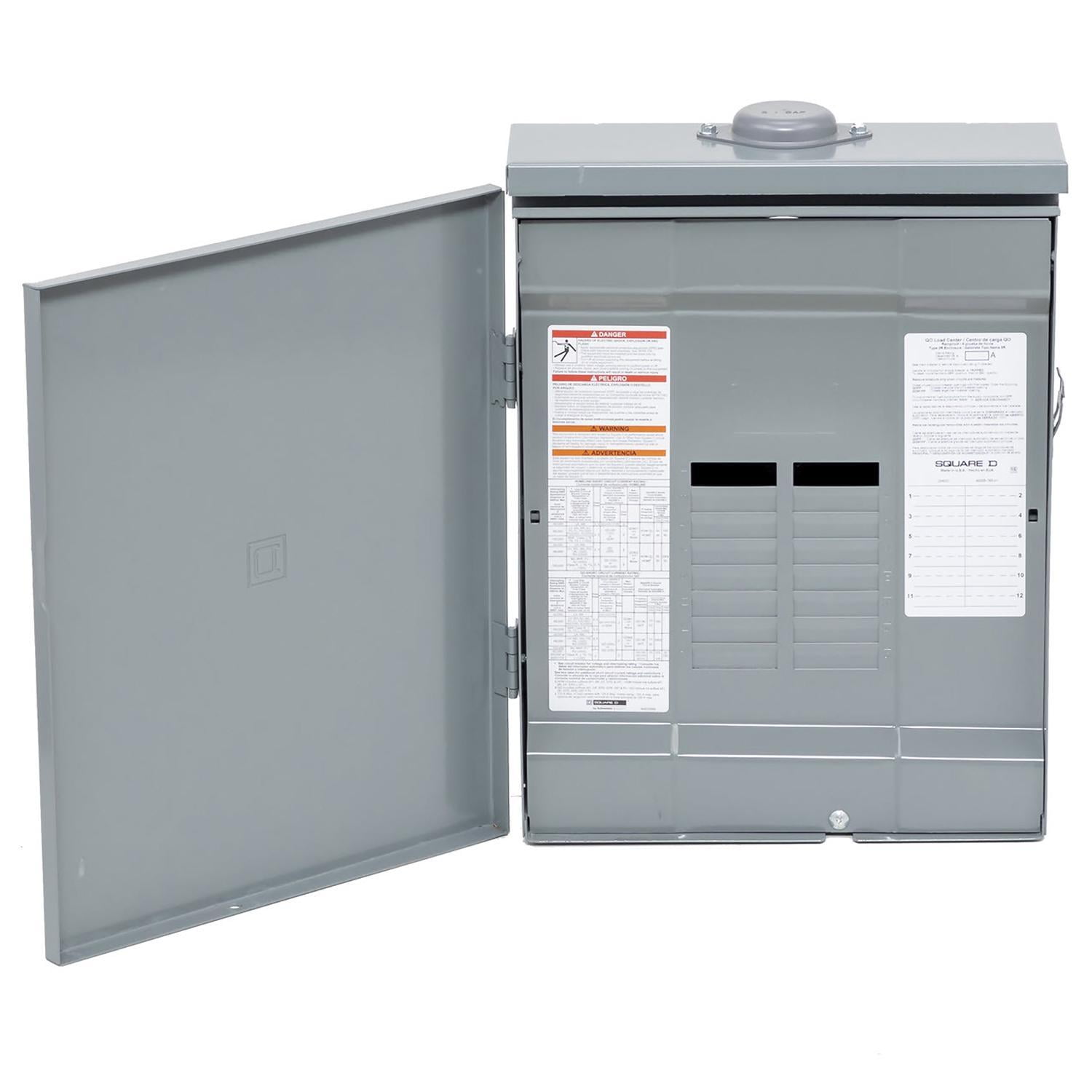 Square D QO 200A 8-Space 16-Circuit Raintight Load Center