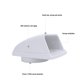 thumbnail image 4 of Ventilador De Capucha De Escape De Marina Ventilador De 3 Pulgadas Elegante Ventilador De Ventilación De Flujo De Aire Mejorado Para Yates De Casas Rodantes, 4 of 7