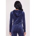 thumbnail image 4 of Women's Velour Zip Front Sweatshirt, 4 of 4