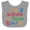Heather and White, variant on Inktastic Mamaw and Papaw Love Me Boys or Girls Baby Bib