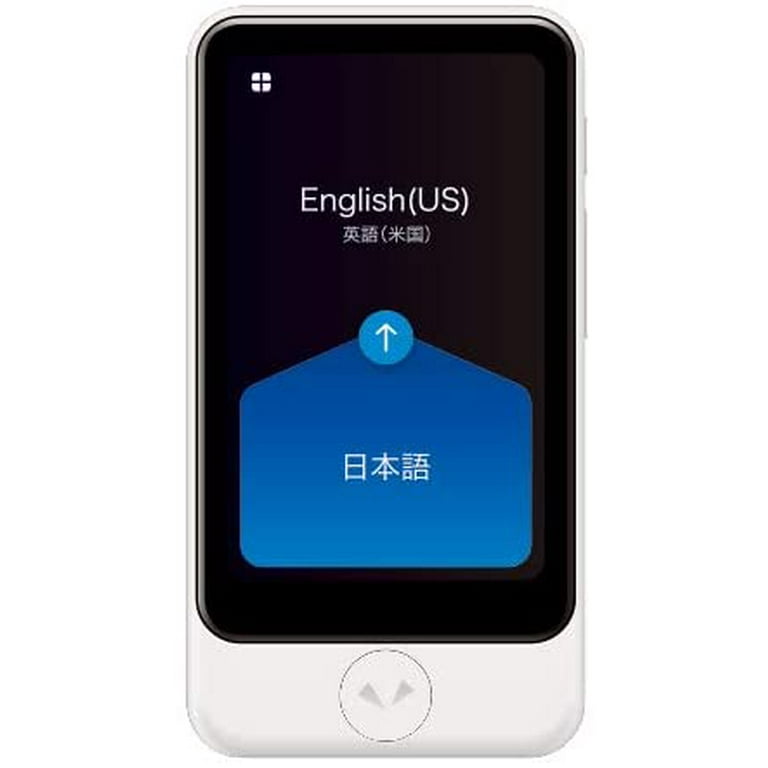Pocketalk S Plus Two-Way Voice Language Translator- Extra Large Screen & Longer Battery Life