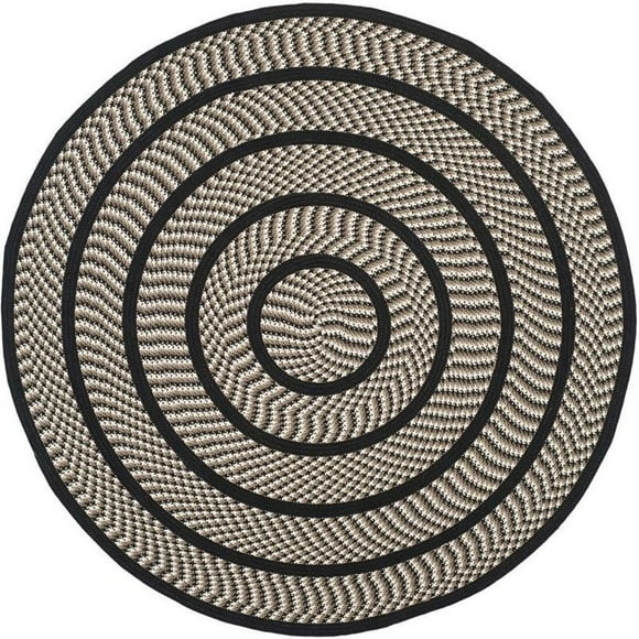 Safavieh Braided Ivory Braided Rug - Round 4'