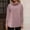 Pink, variant on pstuiky Sweaters for Women, Women Button Printing Long Sleeve Crew Neck Pullover Button Sweater Loose Fit Winter Oversized Sweater Knit Tops