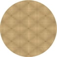 thumbnail image 1 of Ahgly Company Machine Washable Indoor Round Transitional Yellow Orange Area Rugs, 7' Round, 1 of 7
