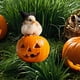 thumbnail image 5 of Fiudx Estaca de Halloween para Jardín, Arte de Hierro Metálico, Diseño Duradero, Temática de Calabaza, Murciélago y Bruja Espeluznante, Decoración de Jardín Al Aire Libre, Resistente a La Intemperie,, 5 of 5