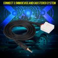 thumbnail image 4 of Cable adaptador de entrada de teléfono móvil con reproductor de MP3 y radio de entrada de audio auxiliar de 3,5 mm para Mazda 3/6, 4 of 5