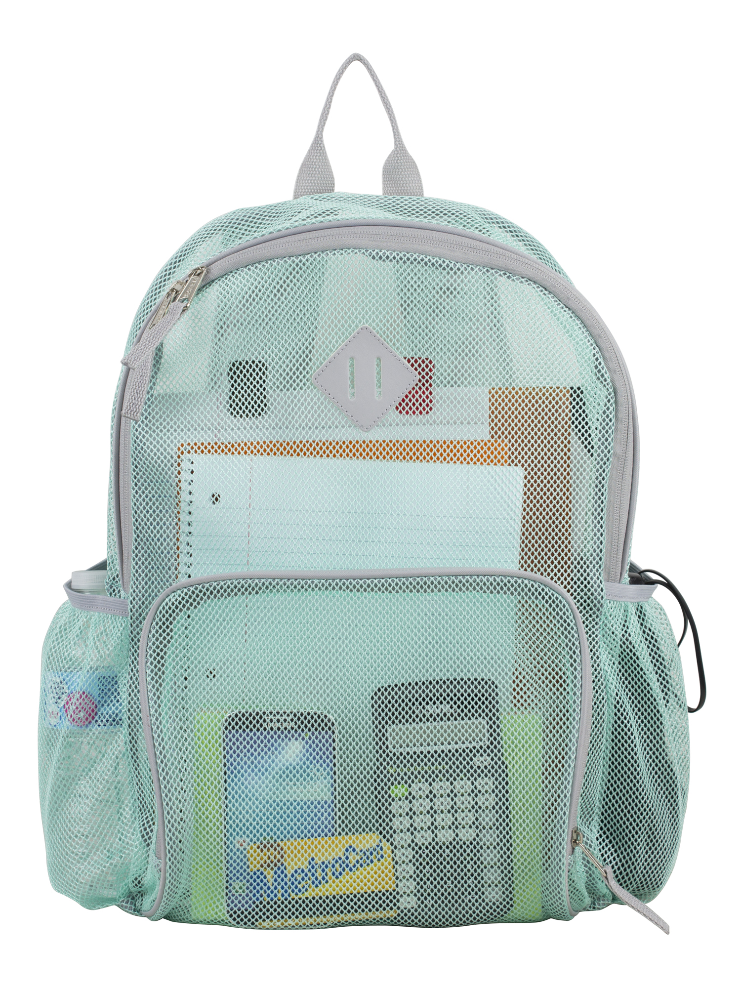 Eastsport Unisex Multi-Purpose Mesh Backpack with Front Pocket Mint - image 2 of 6