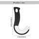 thumbnail image 5 of 2 Pack Can Opener, 150 x 90mm, Ring Glass Opener, J Shaped Kitchen Helper, Can Opener, Hook Opener, Easy Open for Cans with Locking Rings, Black, 5 of 5