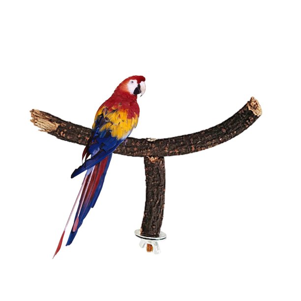 Jaula para pájaros perfecl rama para loros palo de uva juguetes para pájaros