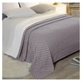 thumbnail image 6 of Dawson Star Muslin Throw Blanket Three Layers Lightweight Breathable Cotton Gauzy Blanket for Adults, All Season (Throw, Gray), 6 of 9