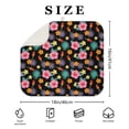 thumbnail image 4 of Pioneer Flower Floral Print Pattern Kitchen Dish Drying Mat 1 Pack, Ultra Absorbent Microfiber Drainer Mat, 16"x18", 4 of 6