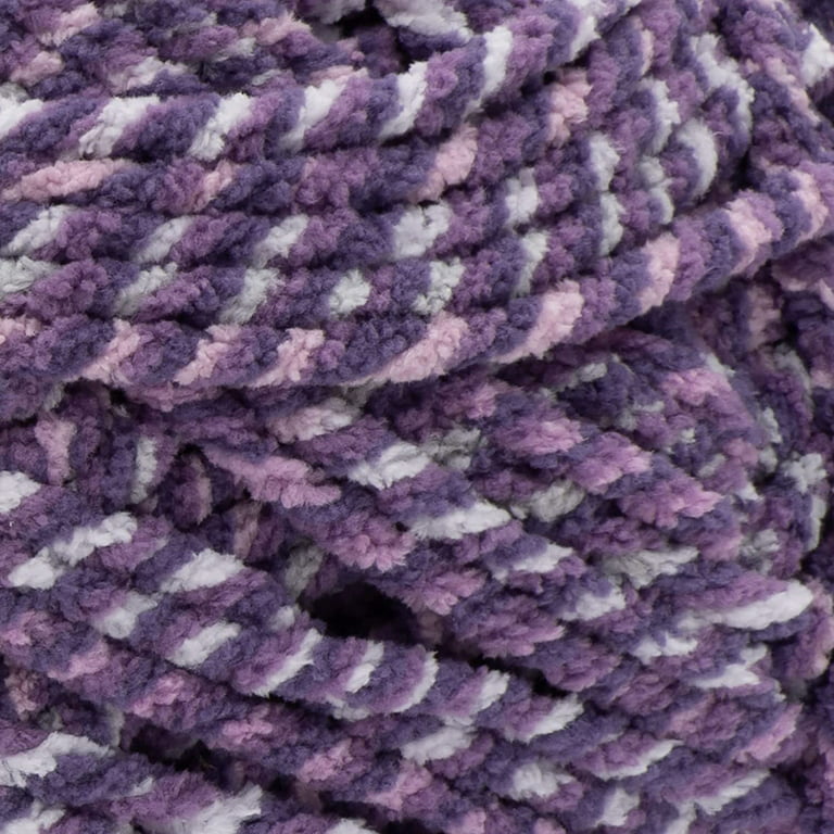 Bernat Blanket Twist Purple Haze Yarn - 2 Pack of 300g/10.5oz - Polyester -  6 Super Bulky - 220 Yards - Knitting/Crochet