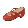 thumbnail image 3 of segolike Chaussures pour Femme à l'Échelle 1/4 Accessoires pour Poupée Habiller Poupée Réaliste Mini Rouge, 3 of 9