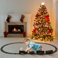 thumbnail image 6 of Train Set for Boys, Metal Alloy Electric Trains w/Steam Locomotive, Cargo Cars & Tracks, Train Toys w/Smoke, Sounds & Lights, Christmas Toys Gifts for 3+ Years Old Kids, 6 of 9