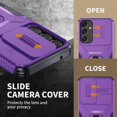 thumbnail image 4 of Funda de teléfono CASEJEEN para Samsung Galaxy S24 FE - Púrpura, 4 of 8