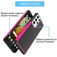 thumbnail image 3 of Galaxy S21 Plus Case, 6.7" Galaxy S21+ Cute Phone Case, Takfox Shock Absorbing Rubber Silicone Plastic Scratch Resistant Bumper Grip Rugged Sturdy Hard Case Cover for Samsung Galaxy S21 Plus, Rose, 3 of 6