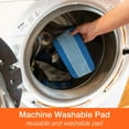thumbnail image 4 of Bona 1017667 5.12 x 18.31 in. Cleaning Microfiber Mop Pad Blue - Pack of 3, 4 of 6