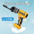 thumbnail image 2 of Aspiradora de mano inálambrica p/ batería 20V DeWalt (solo herramienta), 240W, motor brushless, 3 vel., 5 filtros; aspiradora portátil p/ auto/hogar/oficina/mascota, 2 of 7