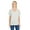 Cream Fleck, variant on Ladies' Triblend Fleck Short-Sleeve V-Neck T-Shirt - BLACK FLECK - XL