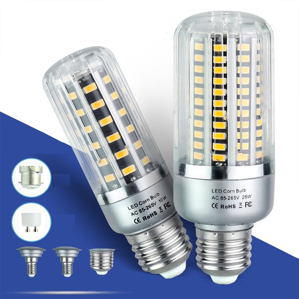 4X COB LED Corn Bulb E27 E14 B22 E26 E12 60W 80W Incandescent Lamp Bright Light