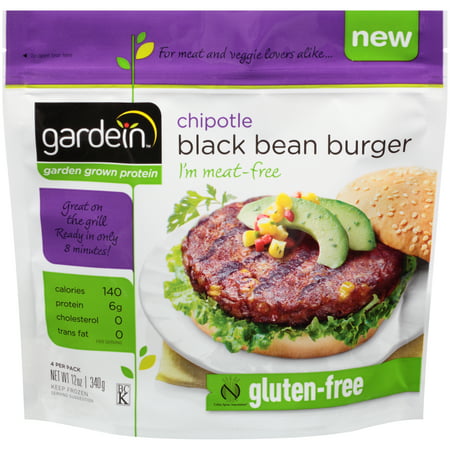 Gardein Gluten Free Black Bean Burger 12 oz, Pack of (The Best Black Bean Burger)