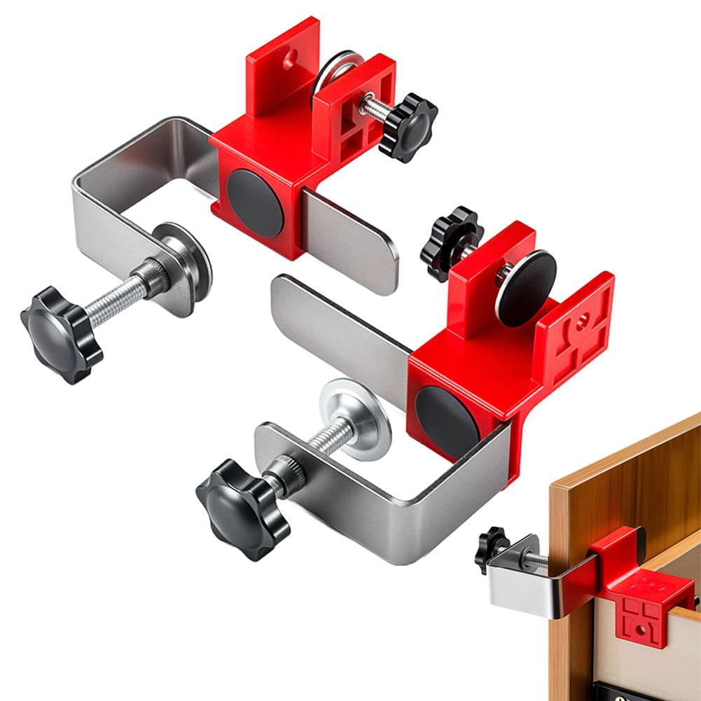 Adjustable Drawer Fixing Clip Quick-Install Large Panel Mounting Clamp for Carpentry Jig Auxiliary Accessories Tool