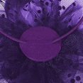 thumbnail image 5 of Gorro de Flor Malva BRILLAR Diadema con Plumas y Pinzas para el Té para Niñas y Mujeres, 5 of 5