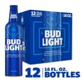 thumbnail image 3 of Bud Light American Light Lager Beer 12 Pack 16 fl oz Aluminum Bottles 4.2% ABV, 3 of 10