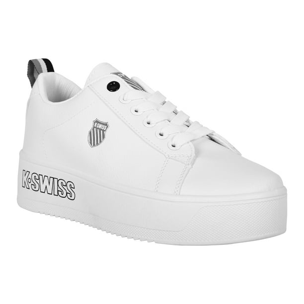 TENIS K-SWISS MUJER 9F665102 SIMIPIEL BLANCO