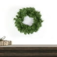 thumbnail image 2 of 12" Mini Canadian Pine Artificial Christmas Wreath - Unlit, 2 of 6