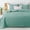 Turquoise, variant on Exclusivo Mezcla 3-Piece King Size Quilt Set, Basket Quilted Bedspread/Coverlet/Bed Cover(96"x 104", Turquoise)