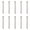 Gray, variant on REGALWOVEN 10 Pcs Reusable Straws, Silicone Solid Color Straws , Long Drinking Straws for 40 oz Tumbler, Dishwasher Safe Straws White