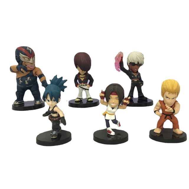 Figura de anime de la colección de juguetes modelo Thecking Fighter, 6-8 cm