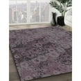 thumbnail image 2 of Ahgly Company Indoor Round Patterned Black Novelty Area Rugs, 5' Round, 2 of 6