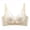 Beige, variant on Women’s Plus Size Lace Bralette Unpadded Underwire Sexy Racerback Lace Bra | B to D Cups