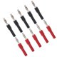 thumbnail image 2 of Adaptador De Enchufe Banana, Conector Banana, Fuerte Conectividad, Estable, 5 Juegos Para Instrumentos Electrónicos ANGGREK Otros, 2 of 8