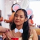 thumbnail image 5 of Conjunto de 3 diademas con orejas de ratón, pajarita y cola Accesorios para disfraz de rata para niños y adultos Ideales para Halloween y un look adorable y divertido Azul cielo, 5 of 8