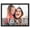 Black, variant on 18x16 White Wood Picture Frame - UV Acrylic, Foam Board Backing, Hanging Hardware