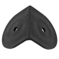 thumbnail image 4 of Uxcell 2" Black Plastic L Shaped Right Angle Corner Brace Brackets, 8 Pcs, 4 of 4