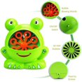 thumbnail image 3 of Máquina de burbujas Morkka, máquina de burbujas de jabón, automática, duradera, juguete para hacer burbujas en interiores y exteriores, juegos para niños y niñas, bebé, perfecto para fiestas, 4 pilas, 3 of 7